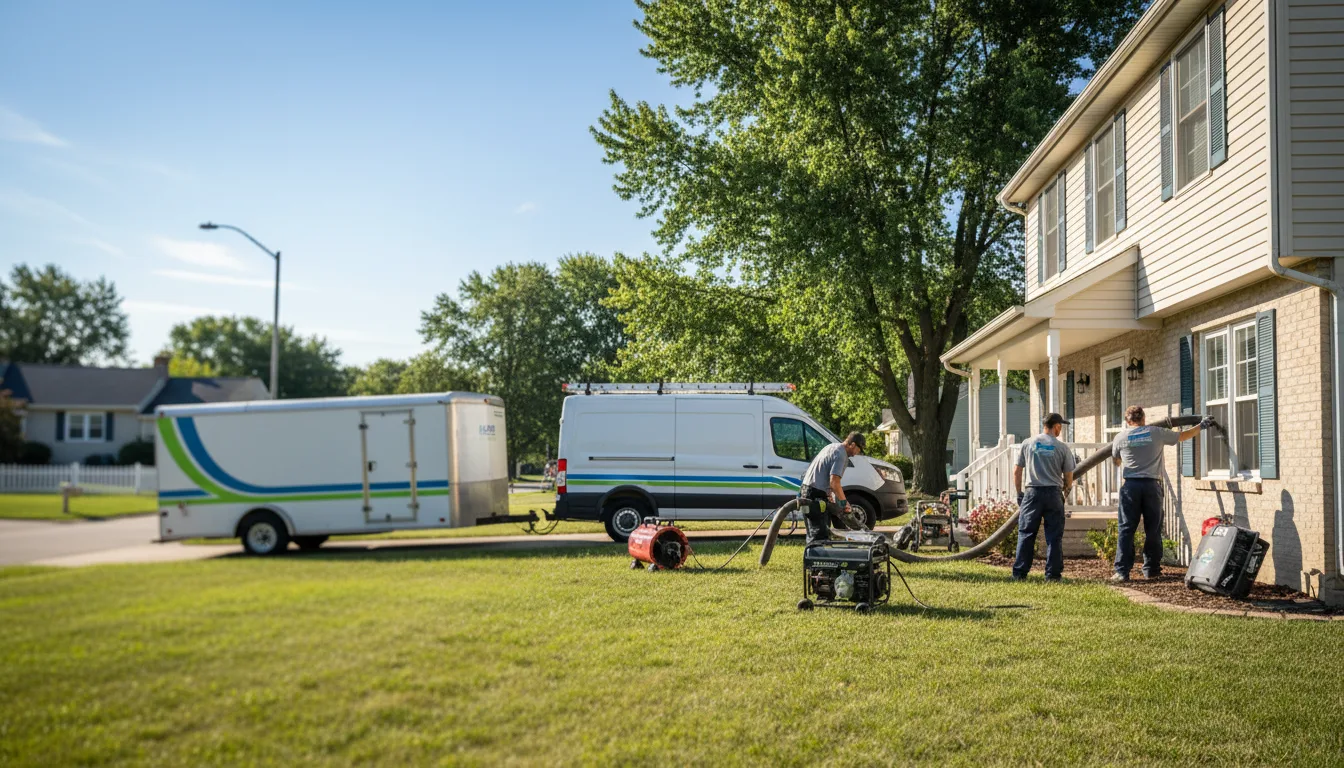 Flooded Basement Restoration And Cleanup With Repair in Enderlin, ND near me